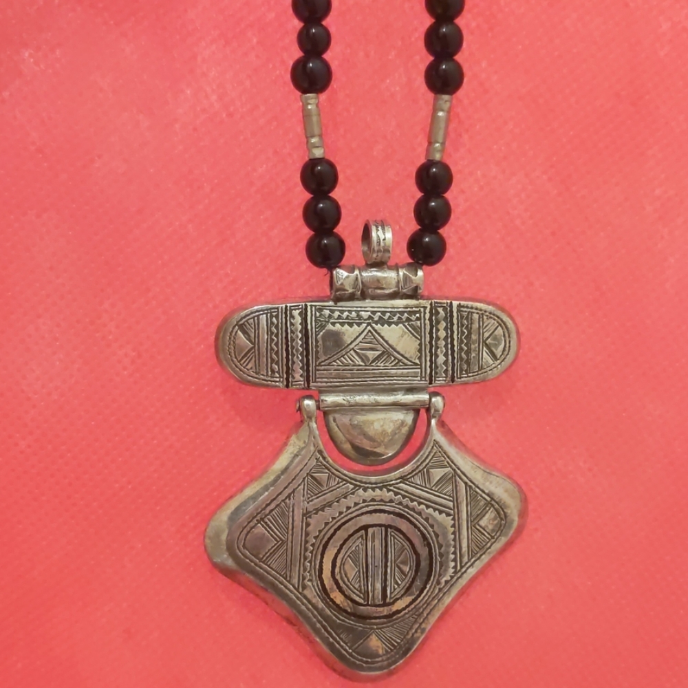 Berber Tribal Moroccan Silver Necklace